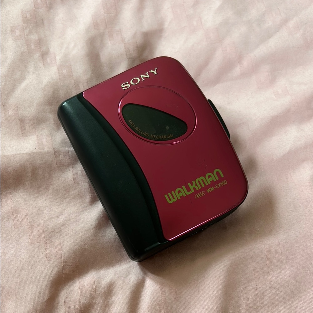 Sony Pink Walkman retro!!!